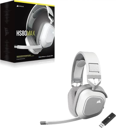 Corsair HS80 Max wireless gaming headset with packaging