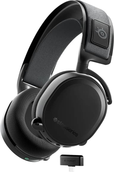 SteelSeries Arctis 7 black wireless gaming headset