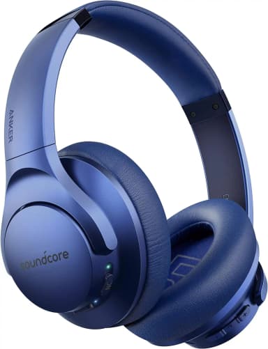 Anker Soundcore Life Q20 blue color, ideal for gym sessions