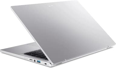 Back side view of Acer Swift 14 highlighting thin profile and connectivity