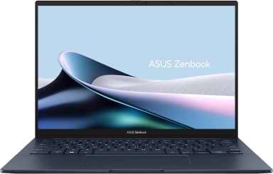 ASUS ZenBook 14 OLED front view with high-resolution screen
