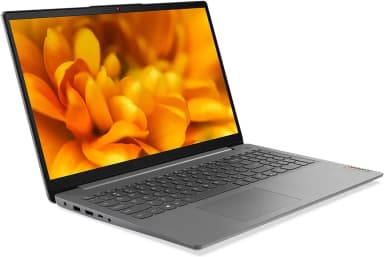 Side view of Lenovo IdeaPad 3 15 showing slim design and connectivity options