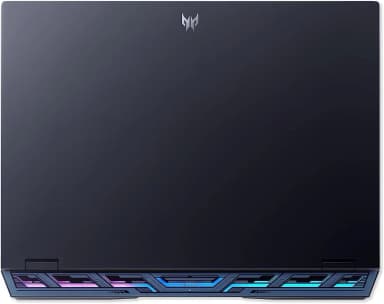 Acer Predator Helios 16 closed back view with sleek design.