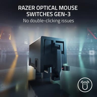 Razer DeathAdder V3 Pro with Gen-3 optical mouse switches
