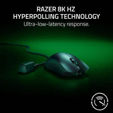 Razer Viper V3 Pro with 8K Hz hyperpolling technology for low latency gaming