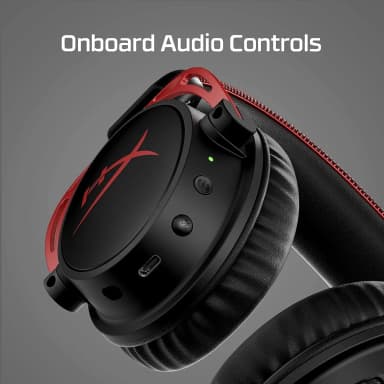 HyperX Cloud Alpha Wireless onboard audio controls
