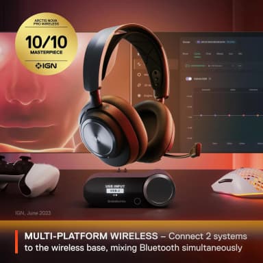 SteelSeries Arctis Nova Pro Wireless multi-platform connectivity