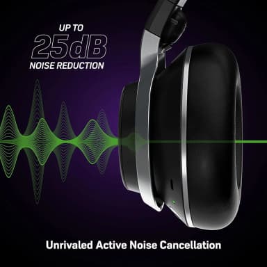 Turtle Beach Stealth Pro headset with up to 25dB noise reduction