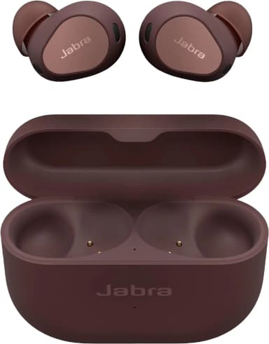Jabra Elite 8 Active earbuds in cocoa color
