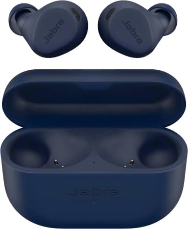 Jabra Elite 8 Active earbuds in navy color