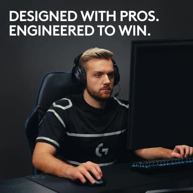 Professional gamer using Logitech G Pro X Superlight 2